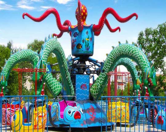 New octopus amusement ride
